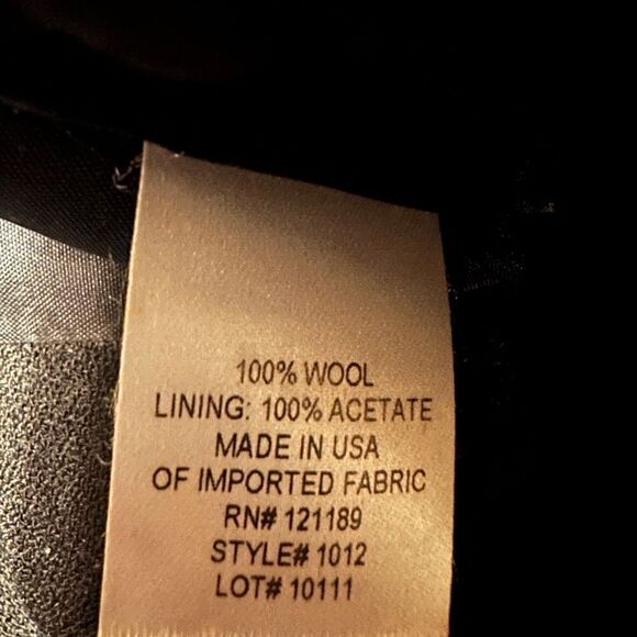 Bigio Collection Black Jacket - Picture 7 of 7